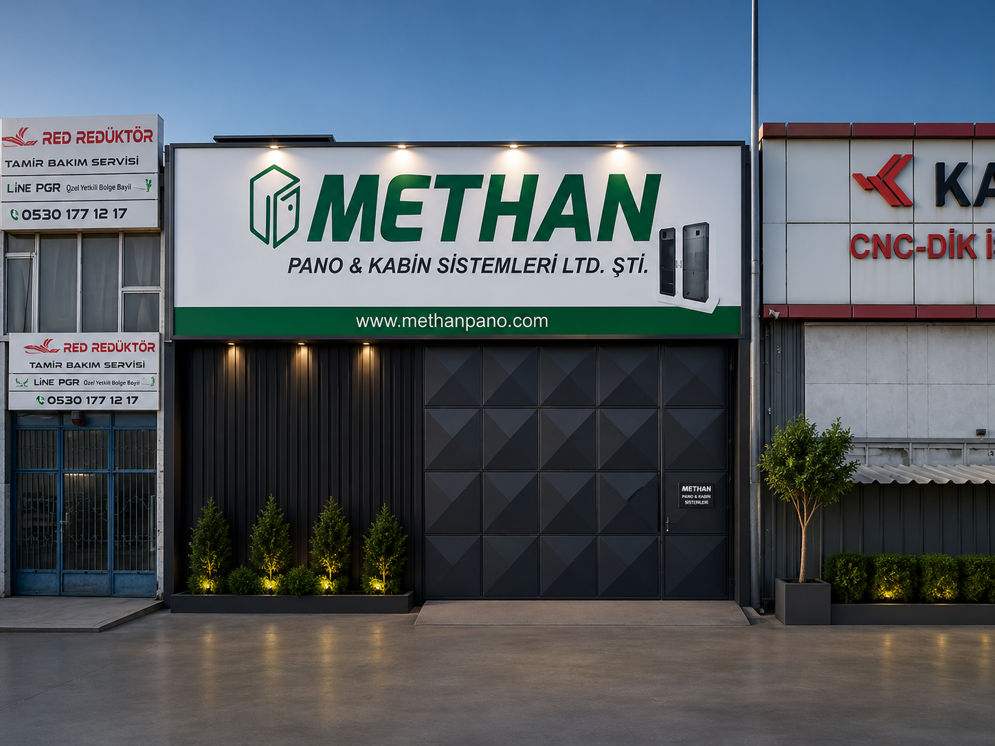 METHAN Pano Ankara elektrik panosu üretim tesisi